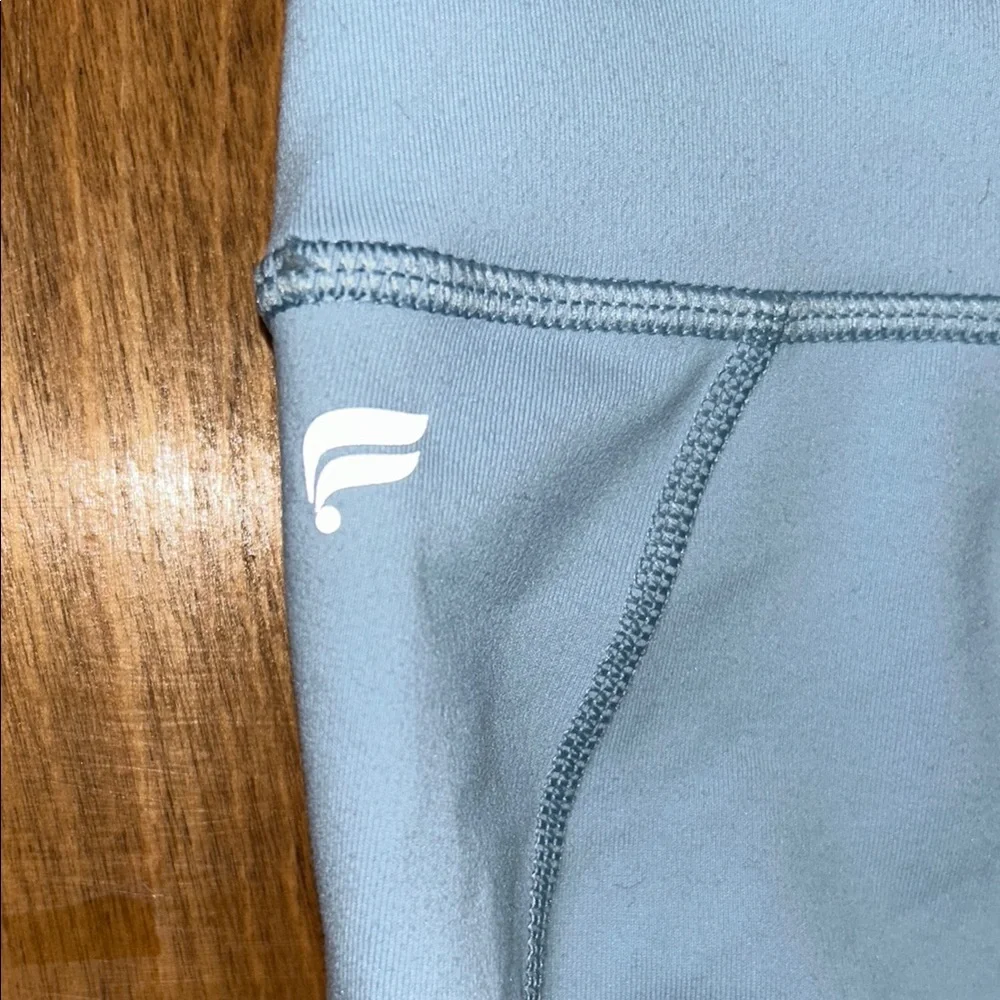 Light Blue High-Waisted Fabletics Leggings - Picture 4 of 7